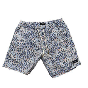 Barney Cools Swim Shorts Size 36 Men Drawstring Multicolor 7" Inseam 39-25